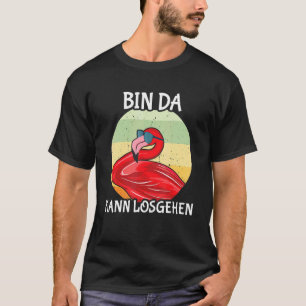 T-shirt Flamingo Unpunctual Bin Da Peut-être