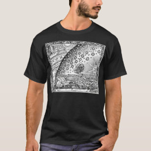 T-shirt Flammarion Astrologie médiévale Terre plate Vintag