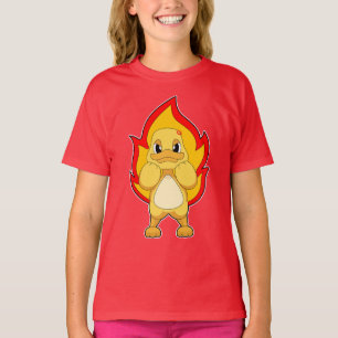 T-shirt Flamme de canard