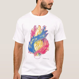 T-shirt Flamme triple