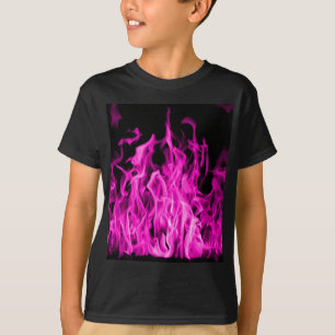 T-shirt Flamme violette et cadeaux violets du feu de St