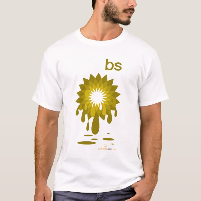 T-SHIRT FLAQUE D'HUILE DE BP (Devant)