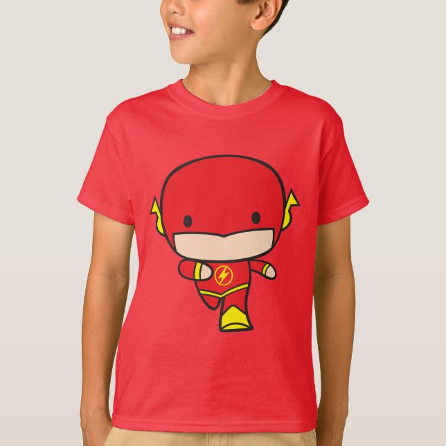 T-shirt Flash Chibi à deux faces (Devant)