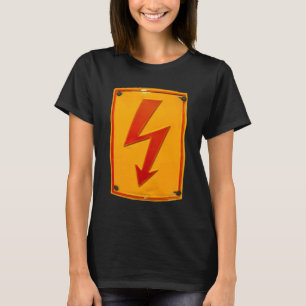 T-shirt Flash d'action électricien haute tension