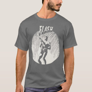 T-shirt Flash Gordon 1980 blanc