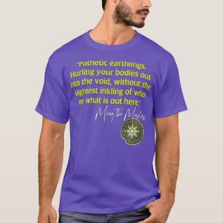 T-shirt Flash Gordon Ming la citation impitoyable