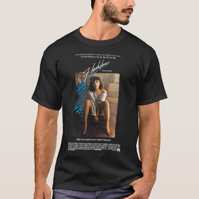 T-shirt Flashdance Iconique Rare (Devant)