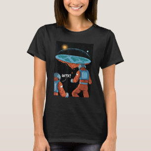 T-shirt Flat Earth Society comme théorie du complot