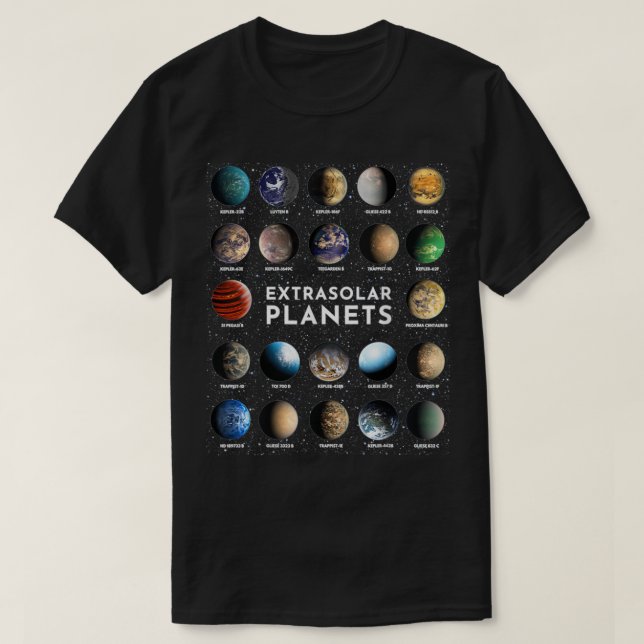 T-shirt Flat Mars Société Astronomie Planète Mars Fu (Design devant)