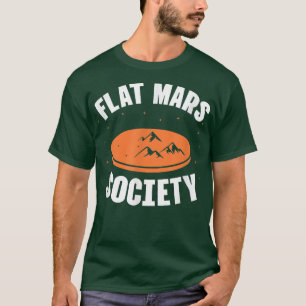 T-shirt Flat Mars Société Astronomie spatiale de la planèt