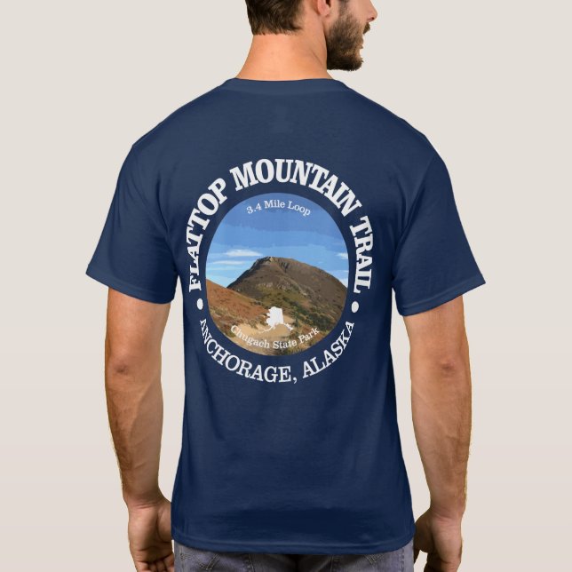 T-shirt Flattop Mountain Trail (Dos)