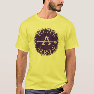 T-shirt Flèche américaine classique de Pierce de logo de