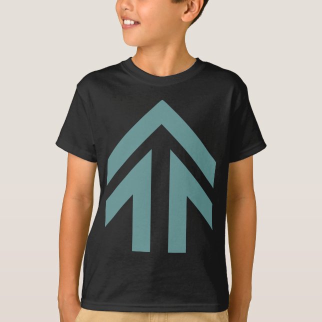 T-shirt Flèche creux (Devant)