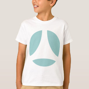 T-shirt Flèche de boule de courbe