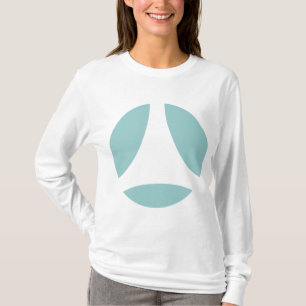T-shirt Flèche de boule de courbe