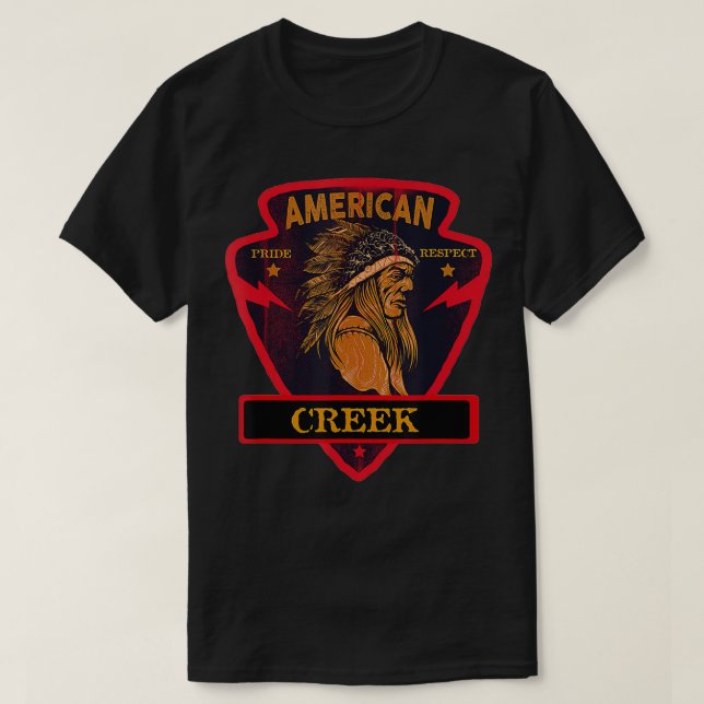 T-shirt Flèche de respect de la Fierté indienne amérindien (Design devant)