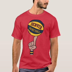 T-shirt Flèche du doigt de basket de Denver