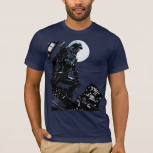 T-shirt Flèche   Flèche verte au clair de lune