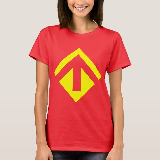 T-shirt Flèche géométrique 02 (Devant)