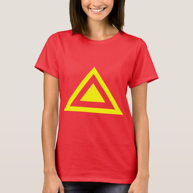 T-shirt Flèche triangulaire 01 (Devant)