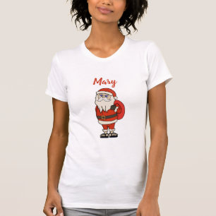 T-shirt Flèches de Noël du Père Noël sur mesure