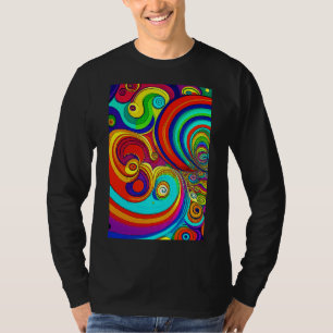T-shirt Flèches Super colorées arc-en-ciel