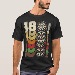 T-shirt fléchettes 180 Onze Et Quatre-Vingt-Triple Vingt