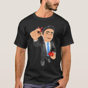T-shirt fléchettes pour les joueurs de fléchettes Pally 20