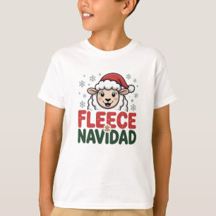 T-shirt Fleece Navidad Vacances Pillow