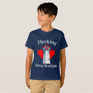 T-shirt Fleeer Nova Scotian Halifax Phare de Dartmouth