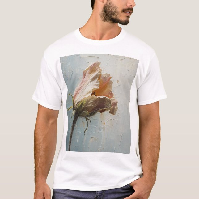 T-SHIRT FLEUR  (Devant)