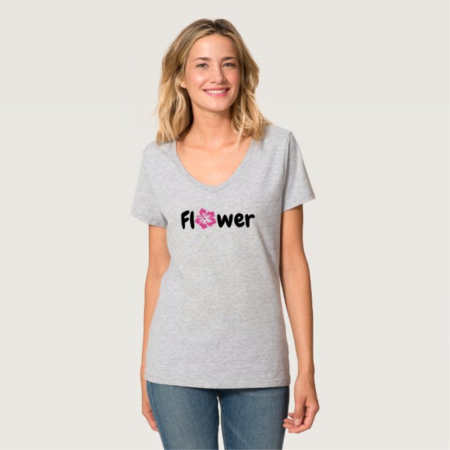 T-shirt Fleur (Devant entier)