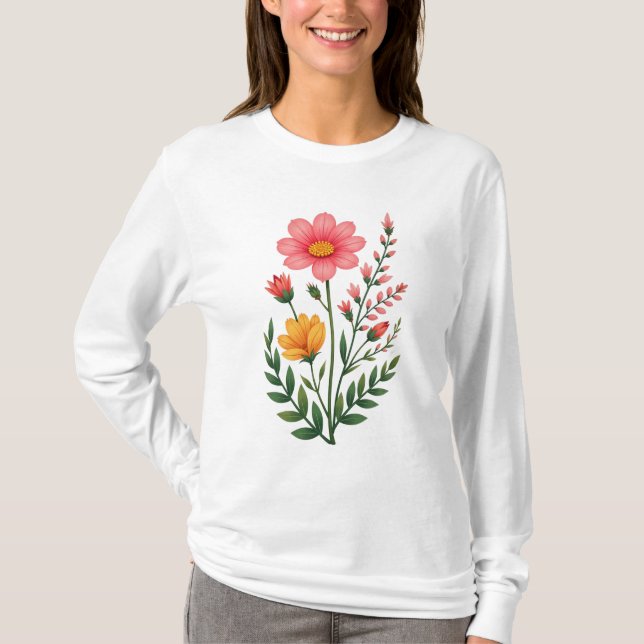 T-shirt Fleur (Devant)