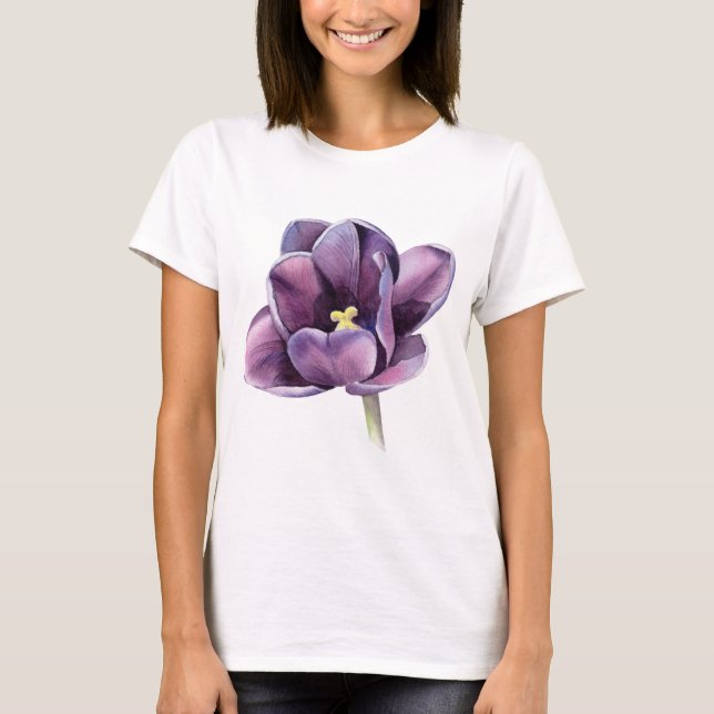 t-shirt fleur (Devant)