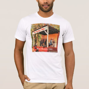 T-shirt Fleur 1985 d'haricot de Bill Monroe