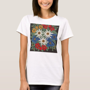 T-shirt Fleur alpine suisse Edelweiss