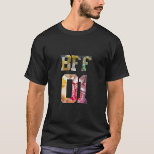 T-shirt Fleur BFF 01 - Best Friends Forever