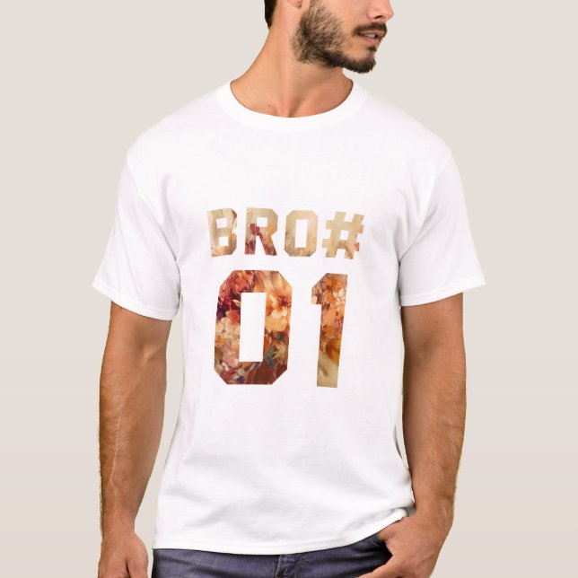 T-shirt Fleur Bro 01 (Devant)