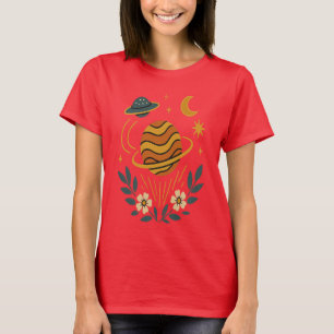 T-shirt Fleur céleste - Cosmos Vintages