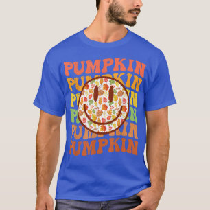 T-shirt Fleur citrouille Feuille d'érable Automne automne