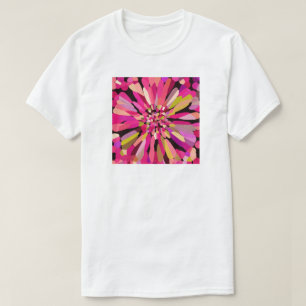 T-shirt Fleur Confetti Rose