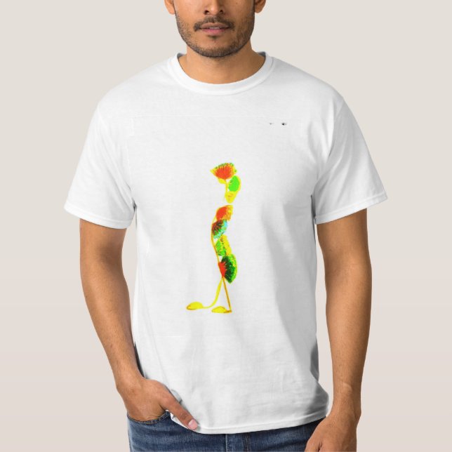 T-shirt Fleur créative (Devant)