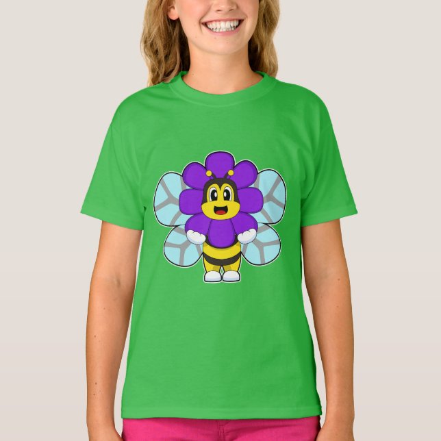 T-shirt Fleur d'abeilles (Devant)