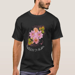 T-shirt Fleur Dahlia, Amateur de fleurs, Botanique, jardin