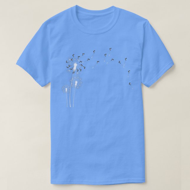 T-shirt Fleur d'animal Plante Dandelion Orca VNeck  (Design devant)