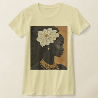 T-shirt Fleur dans les cheveux