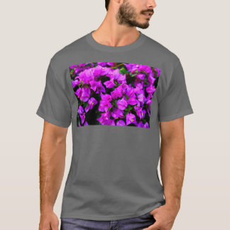 T-shirt Fleur de bougainvilliers violets 3
