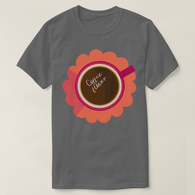 T-shirt Fleur de café (Design devant)