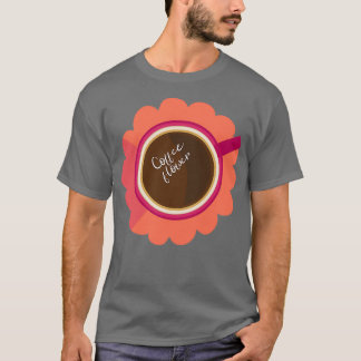 T-shirt Fleur de café