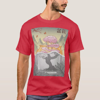 T-shirt Fleur de cerisier de Sakura Vintage japonais